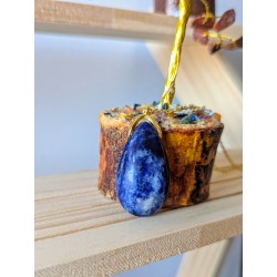 Pendentif goutte- Sodalite