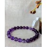 BRACELET BOULE 08MM AMÉTHYSTE BRÉSIL
