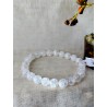 BRACELET BOULE 08MM CRISTAL DE ROCHE