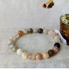 BRACELET BOULE 08MM PIERRE DE LUNE