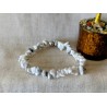 BRACELET BAROQUE HOWLITE BLANCHE