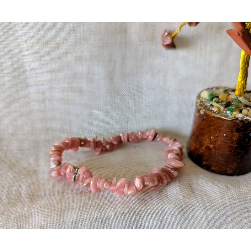 BRACELET BAROQUE RHODOCHROSITE BRACELET BAROQUE RHODOCHROSITE