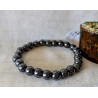 BRACELET BOULE 08MM HÉMATITE