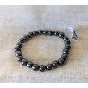 BRACELET BOULE 08MM HÉMATITE