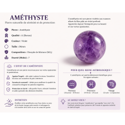 Vertus de l'améthyste